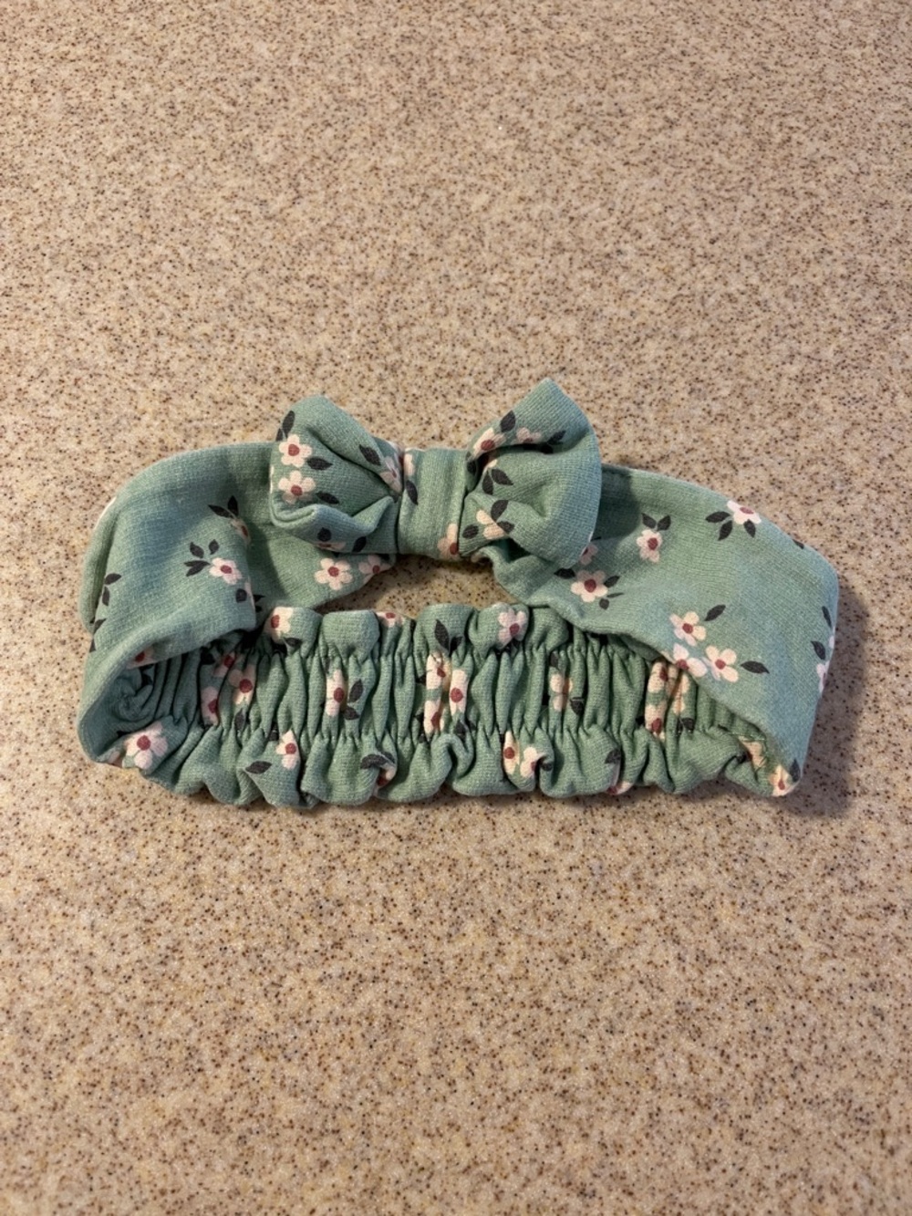 Floral Ruffle Matching Set - Green 9-12m - Picture 2 of 3